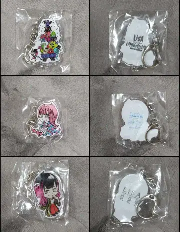 LiSA 랜덤 세트 아크릴 키링 unlasting shadow