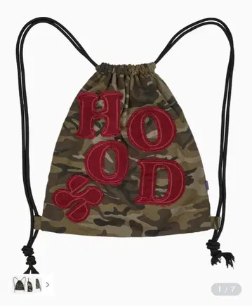 HOODHOOD 냅색 카모플라쥬