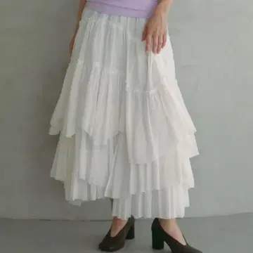 CASA FLINE 코튼 캉캉 스커트