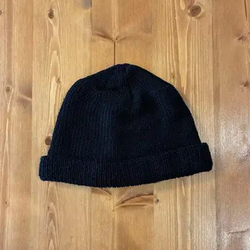 KIJIMA TAKAYUKI 블랙 니트 모자