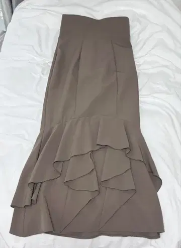 snidel 헤 프릴 머메이드 스커트 0