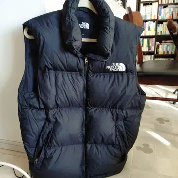THE NORTH FACE 블랙 눕시 다운 베스트