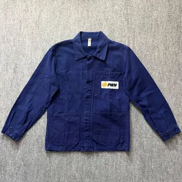 PWH 독일제 코튼 100 워크 자켓 블루 38