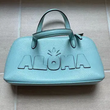 하와이 라나이 트랜짓 라이트 블루 숄더백