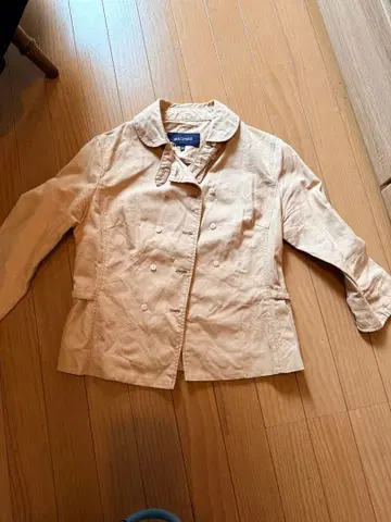 MACPHEE 베이지 더블 브레스트 자켓 38