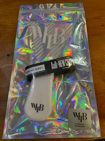 WHB 응원봉 TOKYO DAY1 러버 밴드 포함