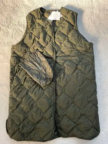 [ 미사용 새상품 ] 유니클로 울트라 라이트 다운 롱 베스트 XL