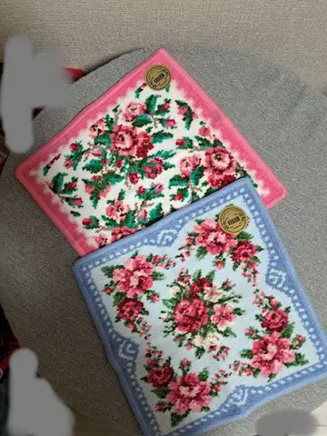 페이러 손수건 2장 세트 미사용 새상품