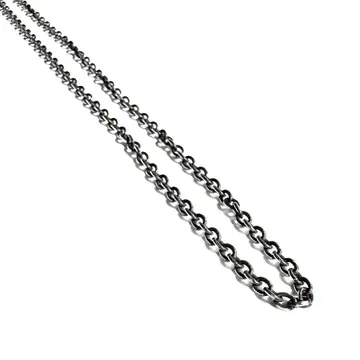 스터링 실버 오벌 링크 체인 목걸이