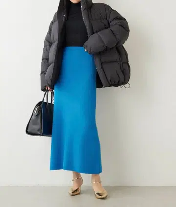 윔 가젯 세키츠 니트 스커트