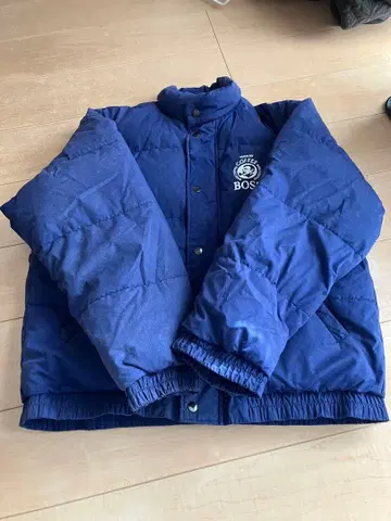 보스 점퍼 네이비