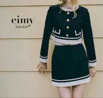 eimy istoire 바이컬러 프렌치 자켓