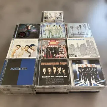 서양 POP CD 앨범 100장 남성 보컬리스트 100장