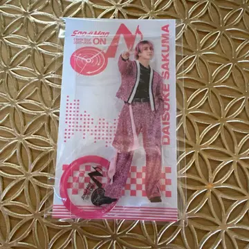 SnowMan Snow Man ON 아크릴 스탠드 사쿠마 다이스케