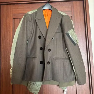 sacai MA-1 자켓 도킹 사이즈 1 아우터