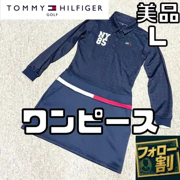 [팔로우 할인] 새상품급 타미힐피거 골프 원피스 L 네이비