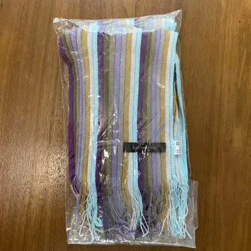 마츠이 니트 기술 연구소 KNITTING INN 스트라이프 머플러