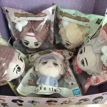 BANDAI K-POP 아이돌 봉제 인형 5체 세트