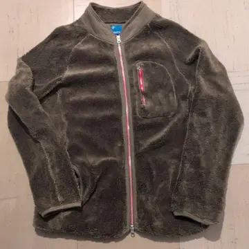 GOOD ON 보아 플리스 자켓 올리브 L