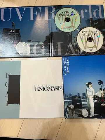 UVERworld ENIGMASIS 2장 세트 CD/DVD