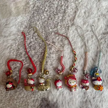 헬로키티 끈 스트랩 묶음 판매