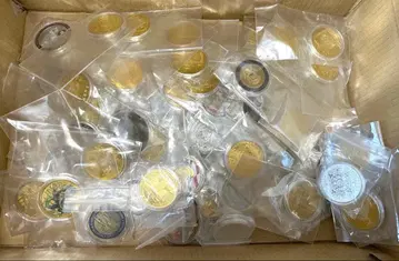 미사용 새상품 코인 70개 취미용 묶음 판매