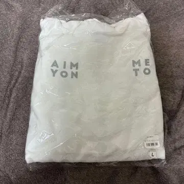 AIMYON 화이트 후드티 L 사이즈
