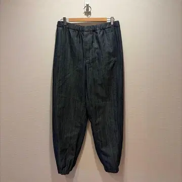 IM MEN 아이엠멘 플리츠 데님 인디고 2