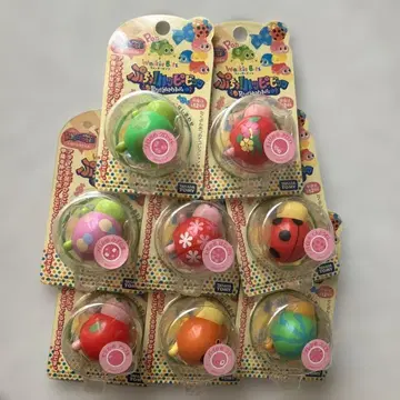 레트로 타카라토미 쁘띠 워키비츠 해피비츠 레트로 토이 레어