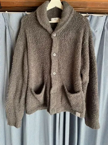 AZUL 플리스 가디건 M 사이즈 그레이