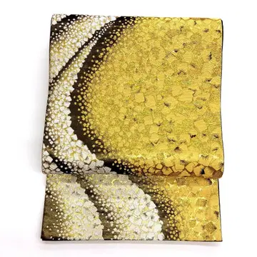 후쿠로 오비 육통 곡선 색지 흩뿌림 25M254f