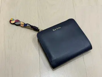 폴 스미스 네이비 접이식 지갑