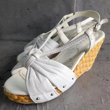 [ REGAL ] 리갈 (23 1/2) 스트랩 웨지솔 샌들