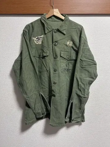 밀리터리 빈티지 자수 자켓 '80s