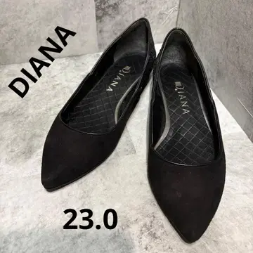 [새상품급] DIANA 펌프스 글리터힐 23.0 블랙