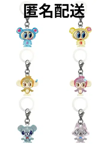 [ 새상품 ] 나루미야 캐릭터즈 메지루시 액세서리 6개 세트