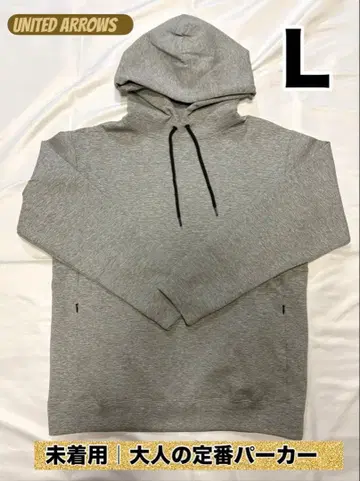 UNITED ARROWS 옷장 후드티 MD 그레이 L 사이즈 미착용