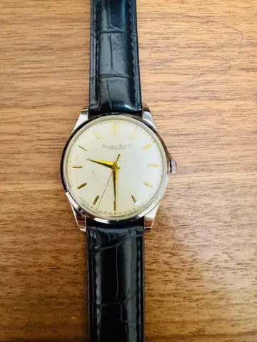 [레어 금 인덱스] IWC 올드 인터 cal.89 수동 와인딩