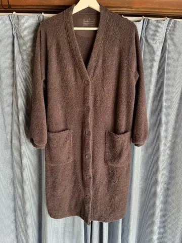 무인양품 브라운 긴팔 가디건 L 사이즈