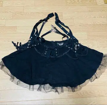 킬스타 killstar 점프 스커트 미니 스커트 서스펜더 M