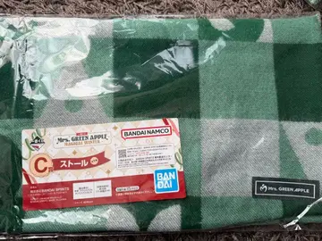 Mrs. GREEN APPLE 스톨 그린 체크