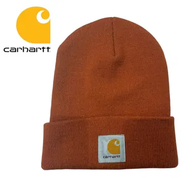 carhartt 오렌지 니트 모자 비니 미사용 새상품 칼하트 모자
