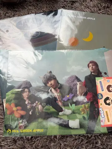 Mrs. GREEN APPLE 클리어 파일 3세트
