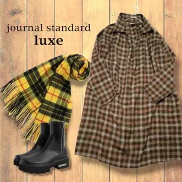 JOURNAL STANDARD LUXE* 울 거즈 느낌 스키퍼 튜닉