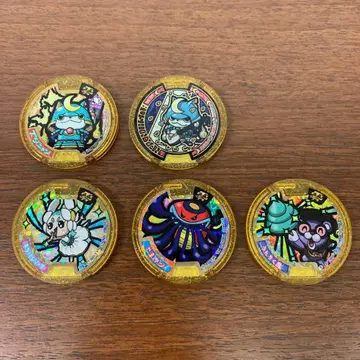 요괴워치 요괴 메달랜드 CP 당선품 레전드 메달 5개 일괄 불가