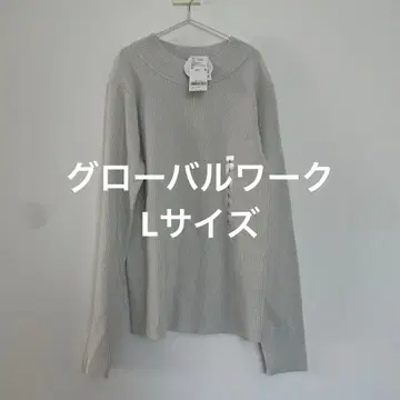 새상품 글로벌 워크 멜티 리브라 메 하이넥 아이보리 L