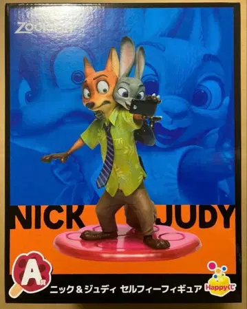 주토피아 닉 & 주디 셀피 피규어 Happy 복권 A상