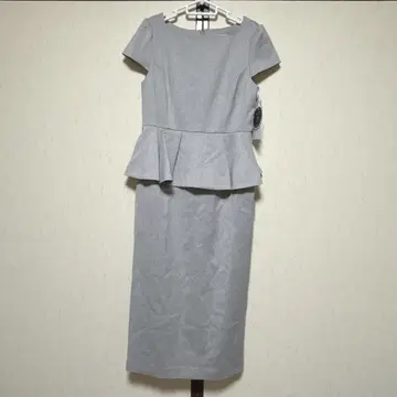 새상품 미사용 CELFORD 그레이 반팔 원피스 심플 멋쟁이 M