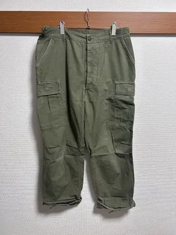 밀리터리 정글 퍼티그 립스탑 70'S USA 제조