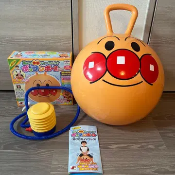호빵맨 팝픈볼 밸런스볼 상자, 공기 주입기 포함